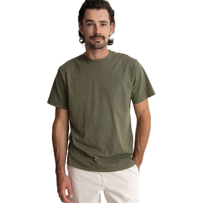 リズム メンズ トップス Tシャツ ヴィンテージ Rhythm Classic Vintage TShirt Mens Olive オリーブ