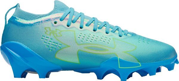アンダーアーマー レディース シューズ スニーカー Under Armour Blur Pro Football Cleats BlueGreen ブルー