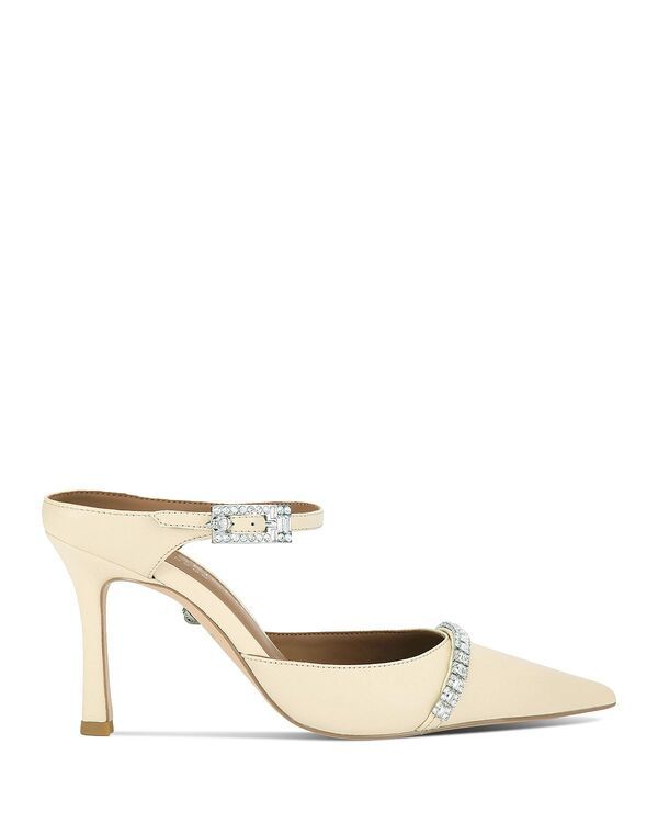 カートジェイガーロンドン レディース シューズ サンダル KURT GEIGER LONDON Womenstrass Pointed Toe Mules Natural