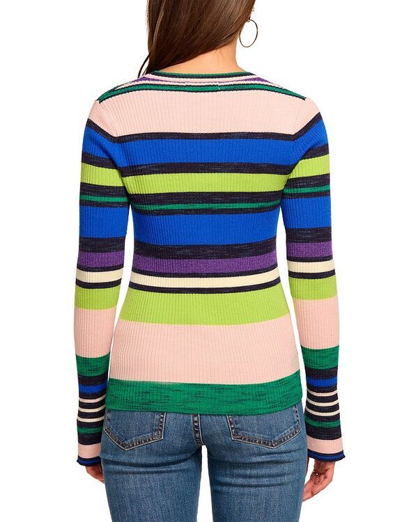 レイミー ブルック レディース アウター カーディガン Ramy Brook Emma Cardigan Ultramarine Stripe ストライプ