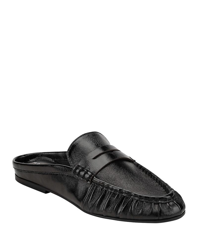マーク・フィッシャー レディース シューズ サンダル レザー Marc Fisher LTD Womens Jaynie Leather Mules Black 001 ブラック