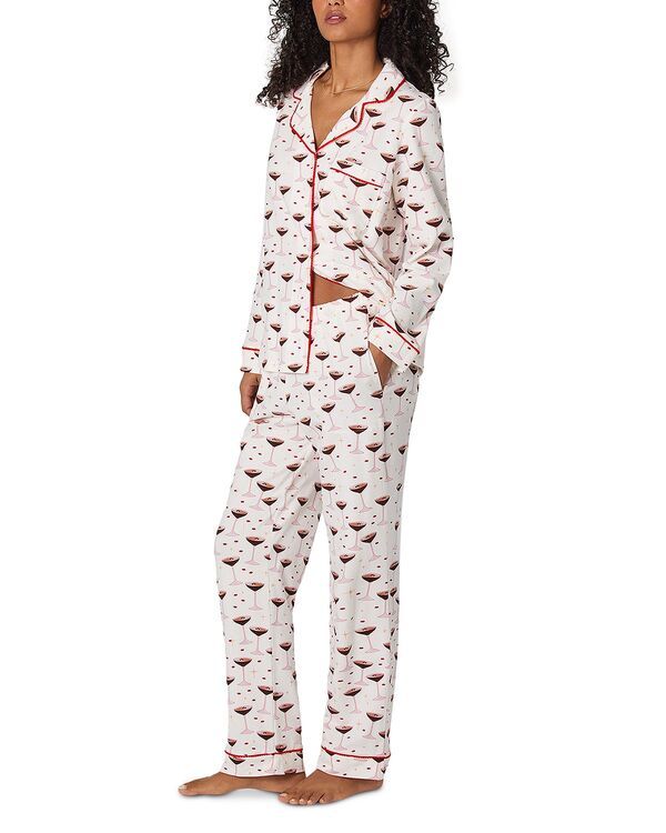 ベッドヘッドパジャマ レディース アウター パーカー・スウェット BedHead Pajamas Espresso Kisses Long Sleeve Pajama Set Espresso Kis