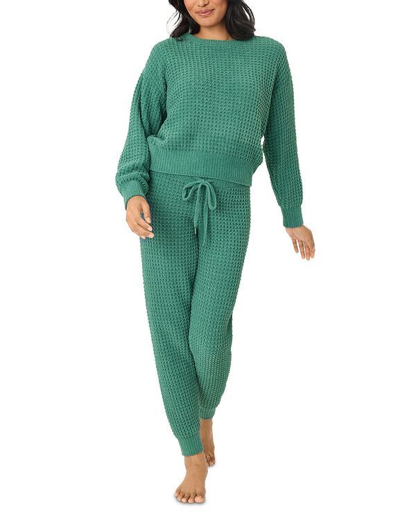 ピージェイサルベージ レディース アウター パーカー・スウェット ニット PJ Salvage PJ Savage Cozy Chenille WaffleKnit Pajama Set Forest