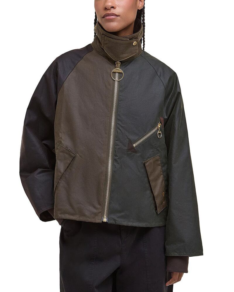 バブアー レディース アウター ジャケット・ブルゾン Barbour Arlene Waxed Jacket BeechAncientartan