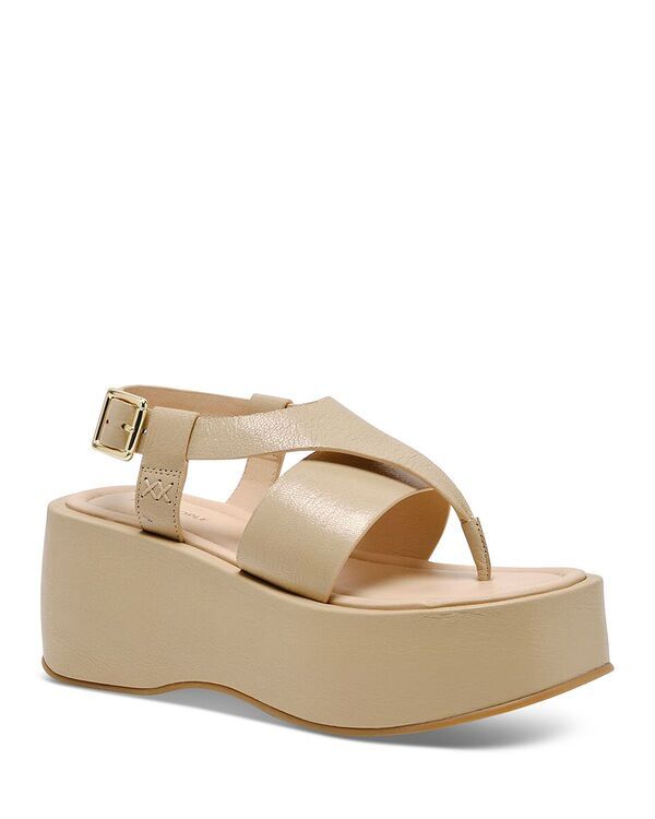 フリーピープル レディース シューズ サンダル プラットフォーム Free People Womens Hold Platform Sandals Beige ベージュ