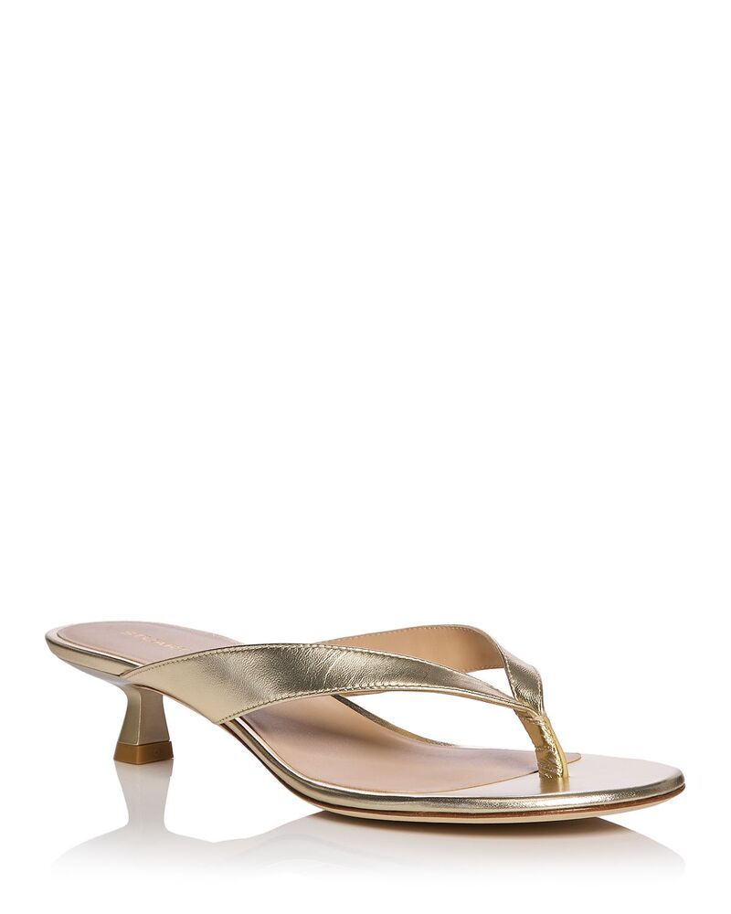 スチュアート ワイツマン レディース シューズ サンダル Stuart Weitzman Womens Rio Sleek 35 Sandals Light Gold ゴールド