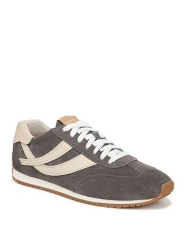 ヴィンス メンズ シューズ スニーカー レース Vince Mens Oasis RunnerM Lace Up Sneakers Bark Grey グレー