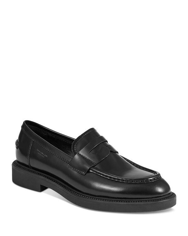 ヴァガボンド レディース シューズ スリッポン・ローファー Vagabond Shoemakers Vagabond Womens Alex Moc Toe Loafers Black ブラック