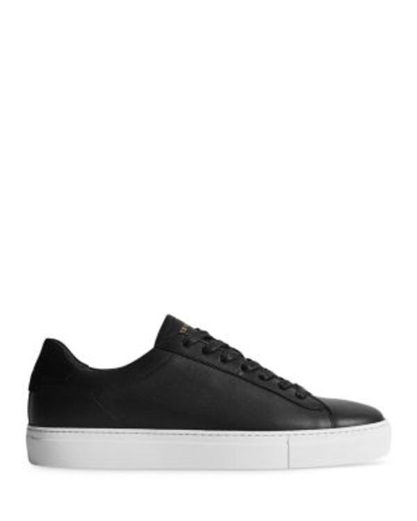 レイス メンズ シューズ スニーカー REISS Mens Finley Low Top Sneakers Black ブラック
