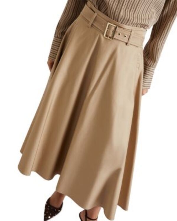 マレーラ レディース ボトムスカート ミディ Marella Waterepellent Midi Skirt Natural