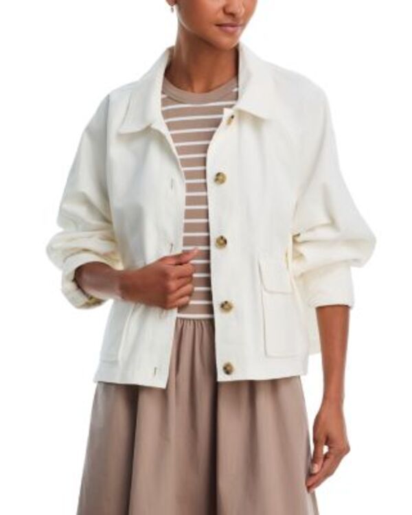 ヴェルヴェットバイグラハムスペンサー レディース アウター ジャケット・ブルゾン Velvet by Graham Spencer Carrington Button Up Jacket Sleet