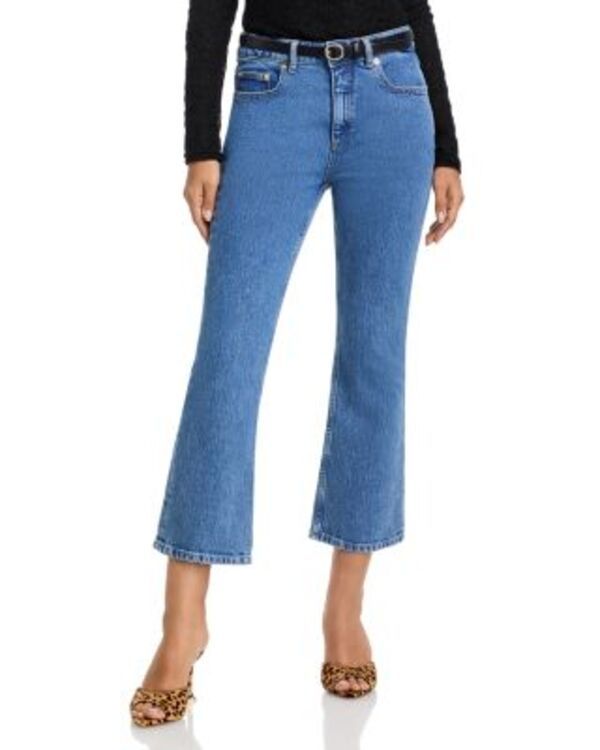 サンク ア セプト レディース ボトムス デニムパンツ クロップド ジーンズ Cinq Sept Stevie Cropped Jeans Mirage Blue Mirage ブルー