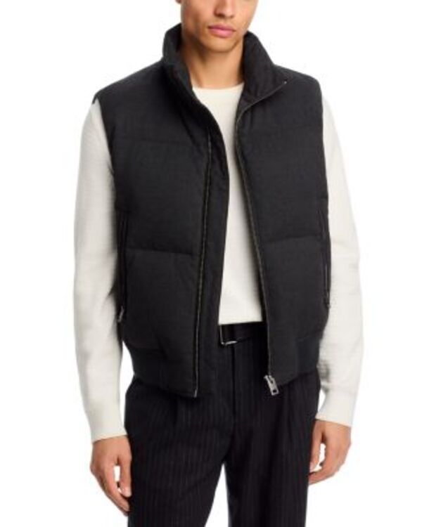フューゴ メンズ アウター ベスト HUGO Belgolino Vest Black ブラック