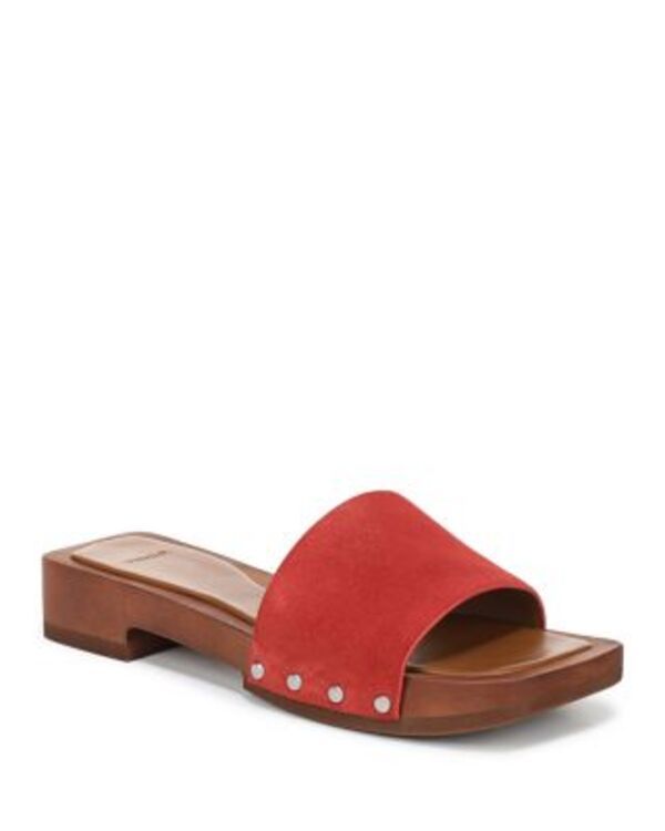 ヴィンス レディース シューズ サンダル Vince Womens Barbara Studded Sandals Poppy Red レッド