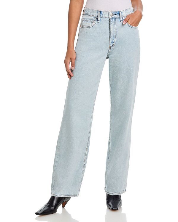 ラグアンドボーン レディース ボトムス デニムパンツ ジーンズ rag bone Shea Featherweight High Rise Straight Jeans in Cliffside