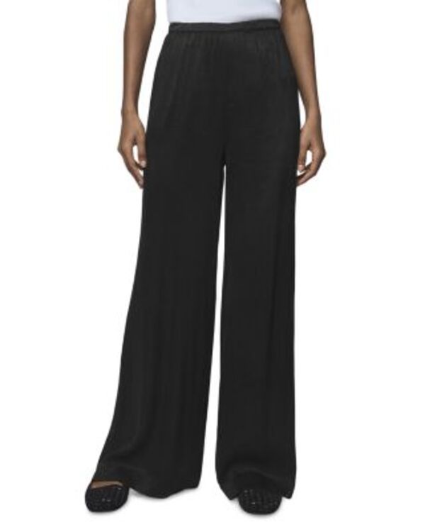 スプレンディット レディース ボトムス カジュアルパンツ サテン Splendid Serena Satin Pants Black ブラック