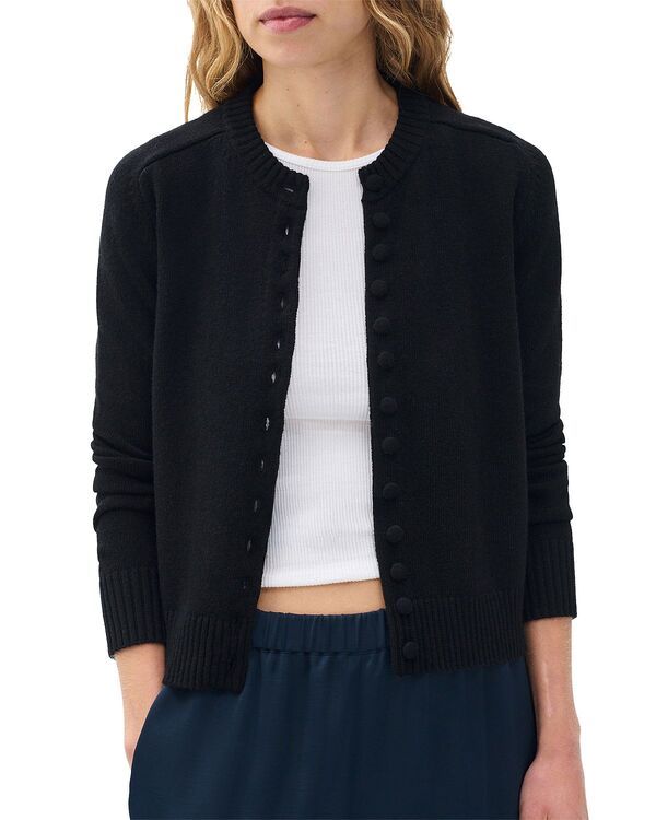 ラグアンドボーン レディース アウター カーディガン セーター レース rag bone Wallace Cardigan Sweater Black ブラック