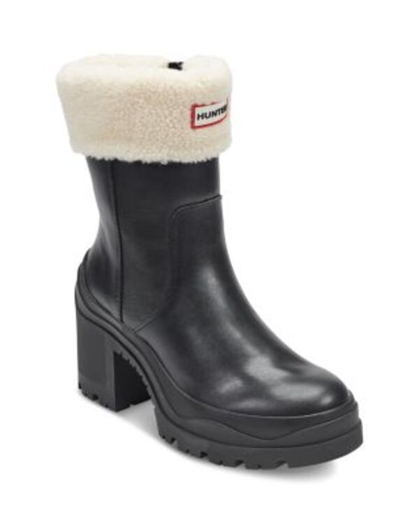 ハンター レディース シューズ ブーツ・レインブーツ Hunter Womens Marisol Waterproof Boots BlackNatural ブラック