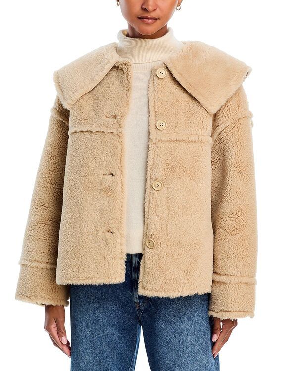 レイルズ レディース アウター ジャケット・ブルゾン Rails Wesson Faux Shearling Jacket Bluffs