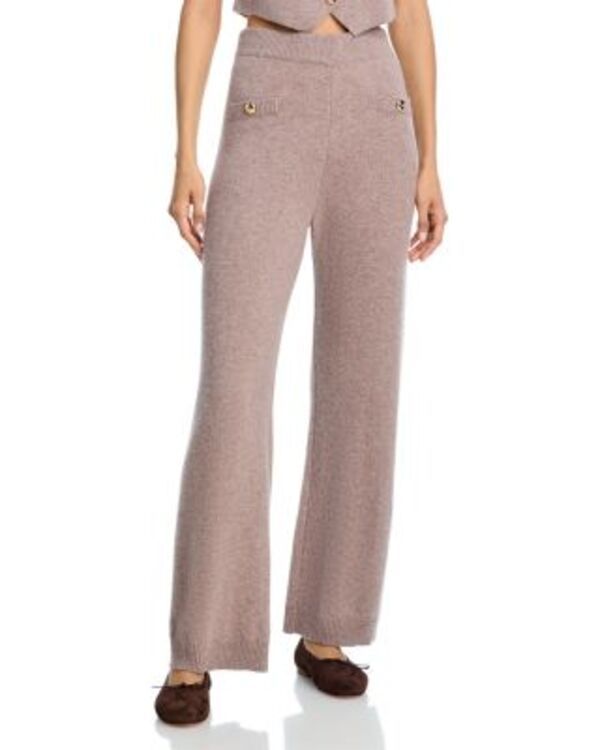 サンク セプト レディース ボトムス カジュアルパンツ Cinq Sept Cosmin Cashmere Pants Heather Mocha ヘザー