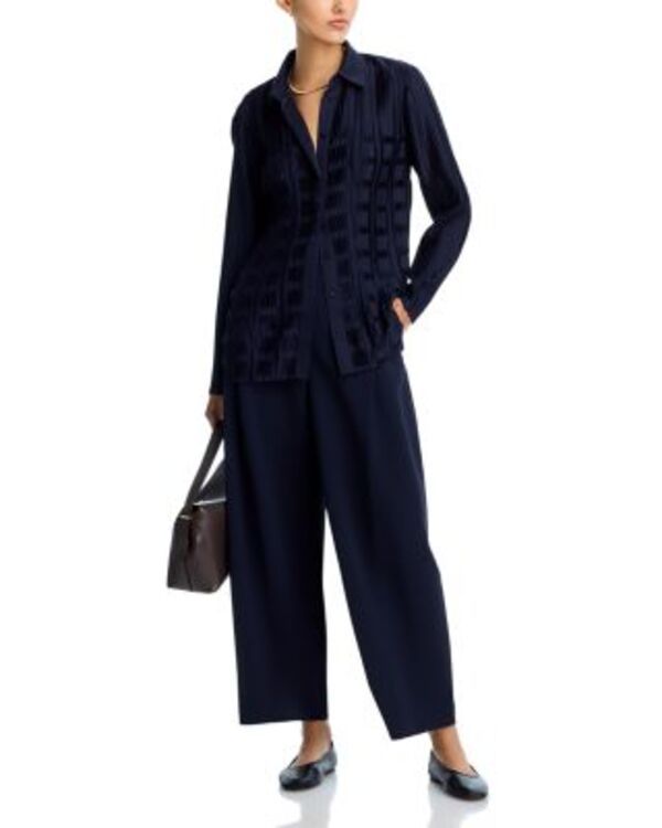 ラファイエットワンフォーエイト レディース ボトムス カジュアルパンツ プリーツ Lafayette 148 New York Cooper Pleated Pants Ink
