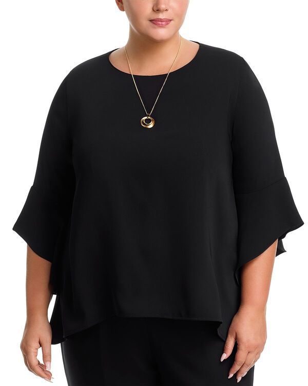 キャロライン ローズ レディース トップス シャツ Caroline Rose Julia Tunic Black ブラック