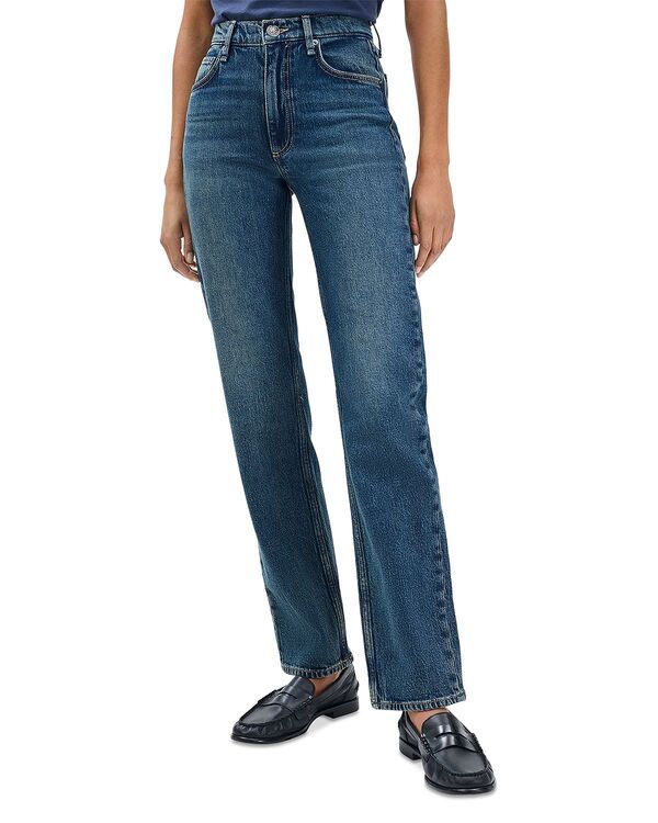 ラグアンドボーン レディース ボトムス デニムパンツ ストレート ジーンズ rag bone Harlow Mid Rise Straight Leg Jeans iness Ness