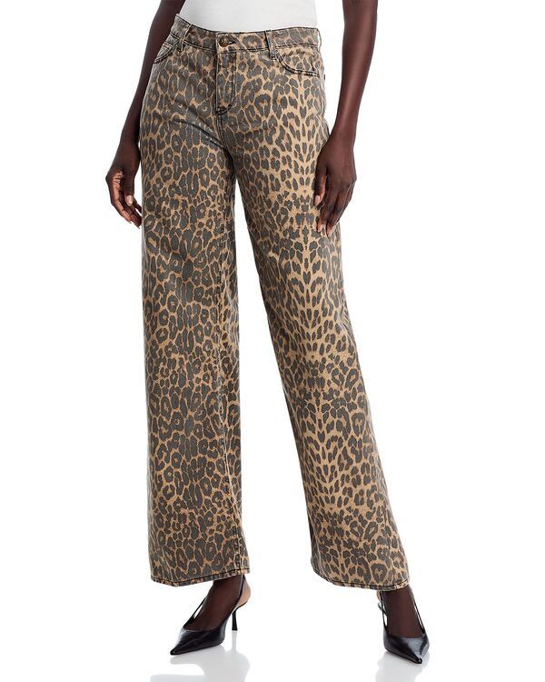 コビーハルペリン レディース ボトムス デニムパンツ プリント ジーンズ Kobi Halperin Joan Leopard Print Jeans inatural Multi Natural M