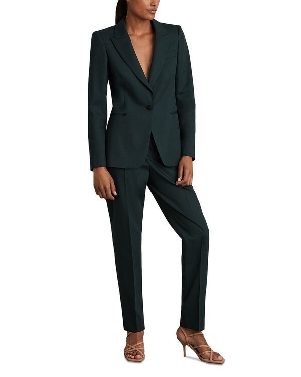 レイス レディース アウター ジャケット・ブルゾン プチ ブレザー REISS Petites Jade Blazer Green グリーン