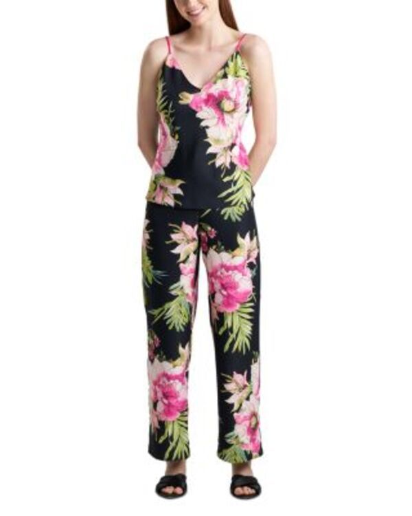 ナトリ レディース アウター パーカー・スウェット Natori Sonomi Cami Pant Pajama Set Black Multi ブラック