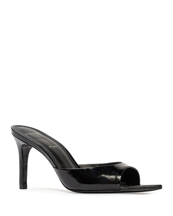 ブラックスエードスタジオ レディース シューズ サンダル レザー ヒール Black Suede Studio Womens Brea Patent Leather Higheel Sandals B
