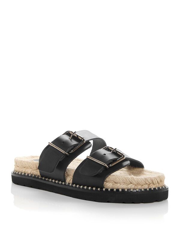 カスタ ニエール レディース シューズ サンダル Castaer Castaner Womens Ter Espadrille Slide Sandals Negro