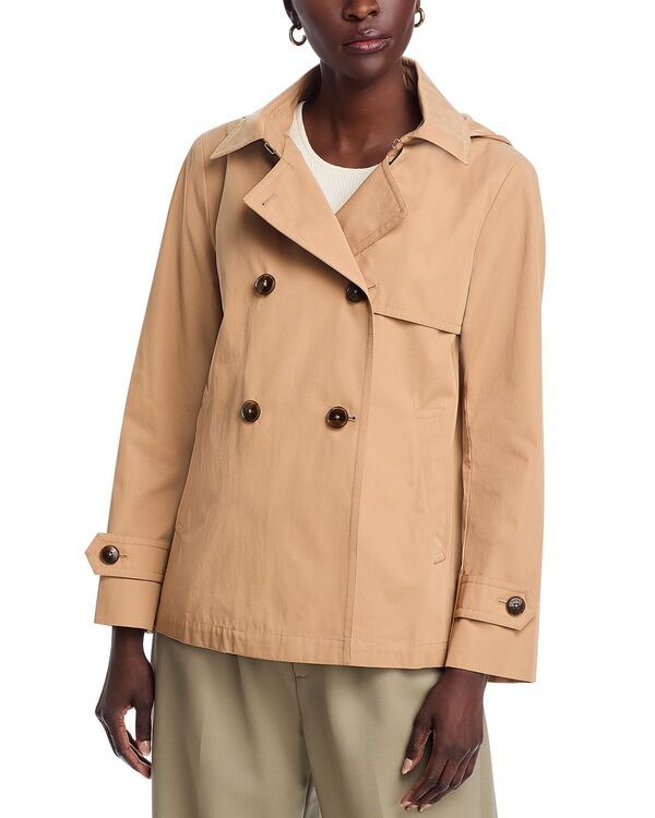 ヘルノ レディース アウター コート Herno Shortrench Coat Camel キャメル