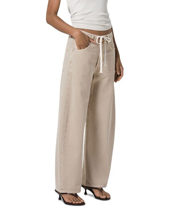 シチズンズ オブ ヒューマニティ レディース ボトムス デニムパンツ ジーンズ Citizens of Humanity Brynn Drawstring High Rise Jeans in Bur