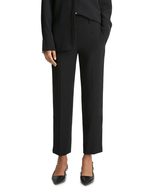 ヴィンス レディース ボトムス カジュアルパンツ Vince Mid Rise Tapered Pants Black ブラック