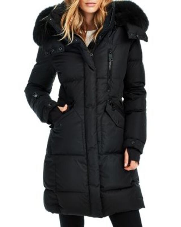 サム レディース アウター コート SAM Luxe Highway Puffer Coat Black ブラック