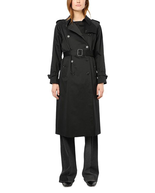 ジェラルド・ダレル レディース アウター コート Gerardarel Serge Double Breasted Coat Black ブラック
