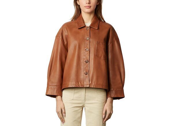 ジェラルド・ダレル レディース アウター ジャケット・ブルゾン レザー Gerardarel Jocya Leather Jacket Brown ブラウン