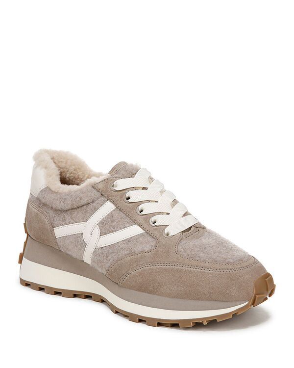 ヴェロニカ ベアード レディース シューズ スニーカー Veronica Beard Womens Valentina 3 Shearling Sneakers Cobblestone