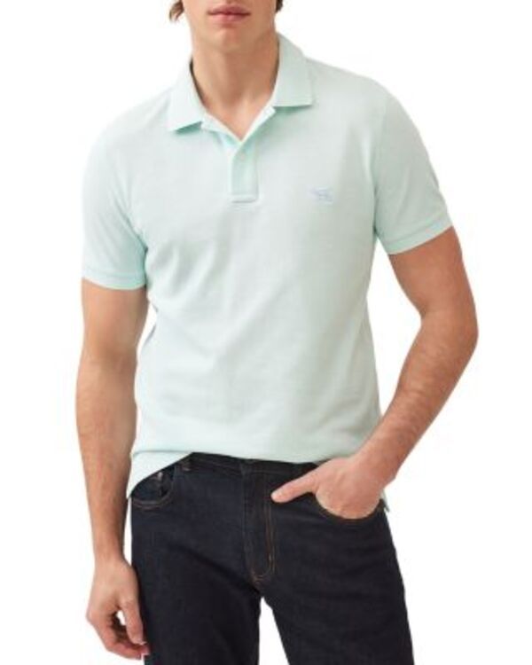ロッドアンドグン メンズ トップス ポロシャツ スリムフィット Rodd Gunn The Gunn Slim Fit Polo Shirt Onyx