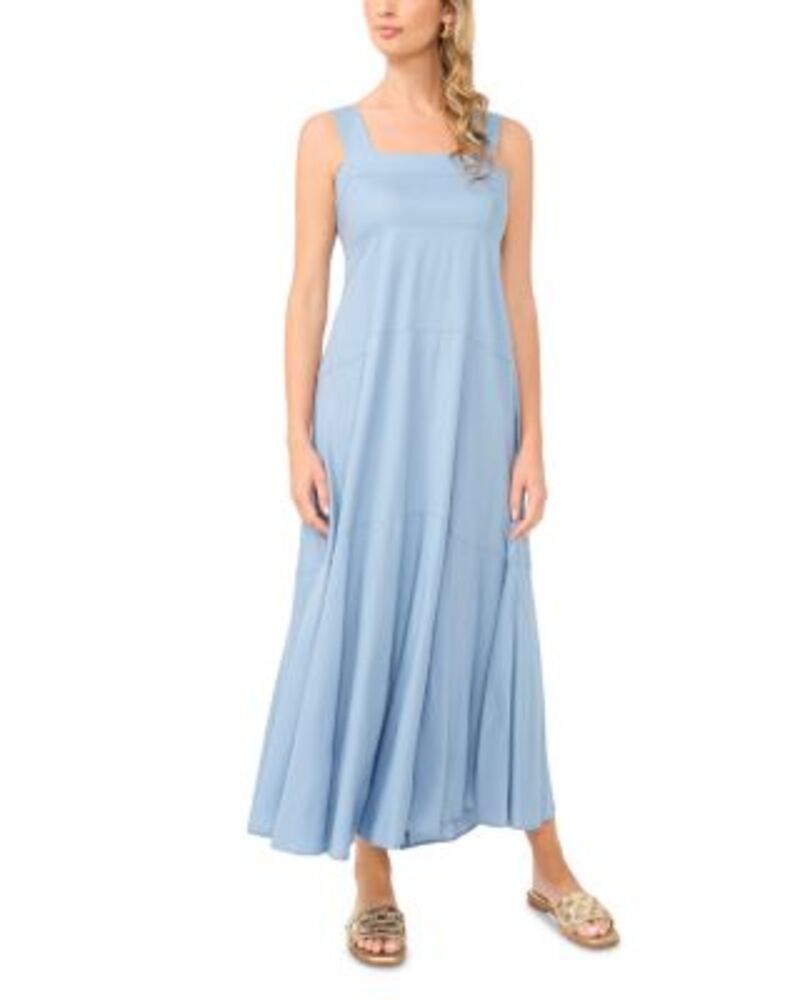 ヴィンスカムート レディース トップス ワンピース マキシ VINCE CAMUTO Four Tier Maxi Dress Lake Breeze