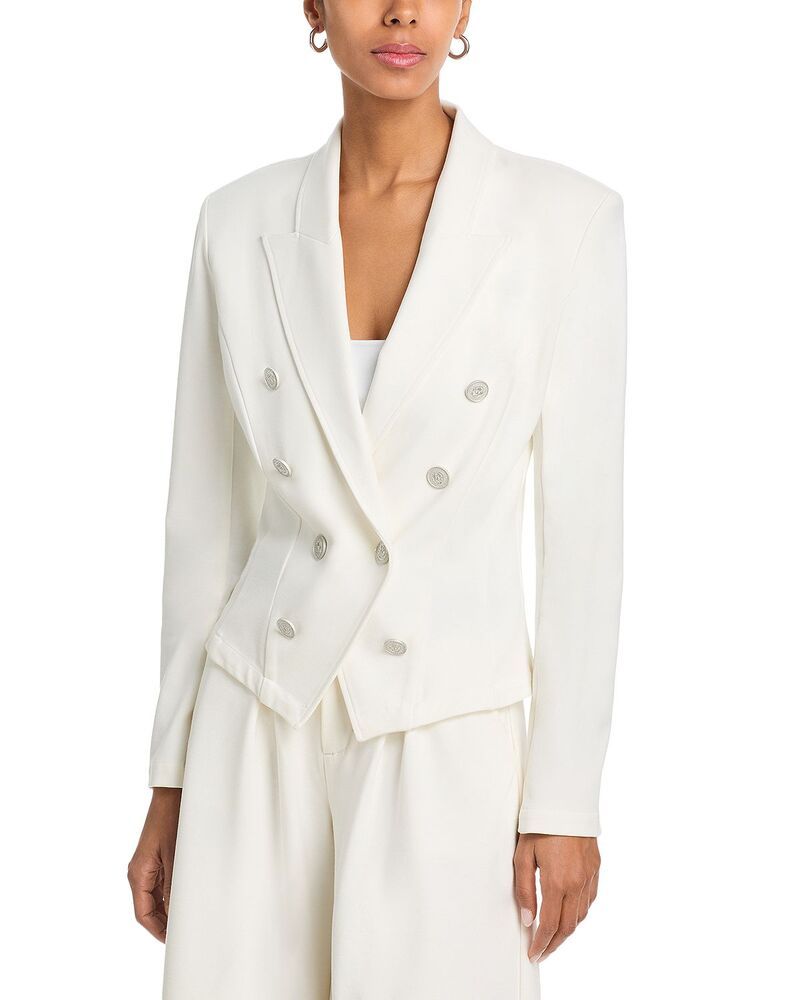 ラジャンス レディース アウター ジャケット・ブルゾン ブレザー LAGENCEmerson Structured Blazer Ivory アイボリー