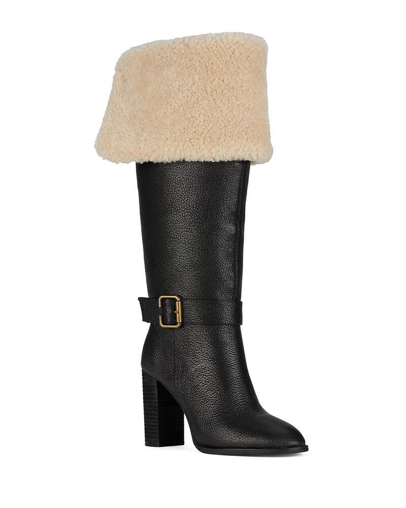 ジェフリー キャンベル レディース シューズ ブーツ・レインブーツ Jeffrey Campbell Womens Nestle Cuff Boots Black CrinkleBeige ブラック