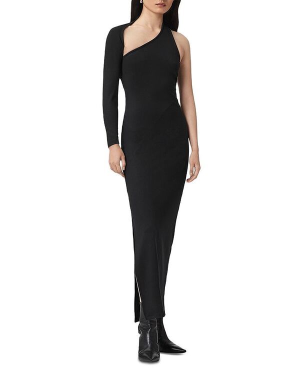 オールセインツ レディース トップス ワンピース ALLSAINTS Ari Dress Black ブラック
