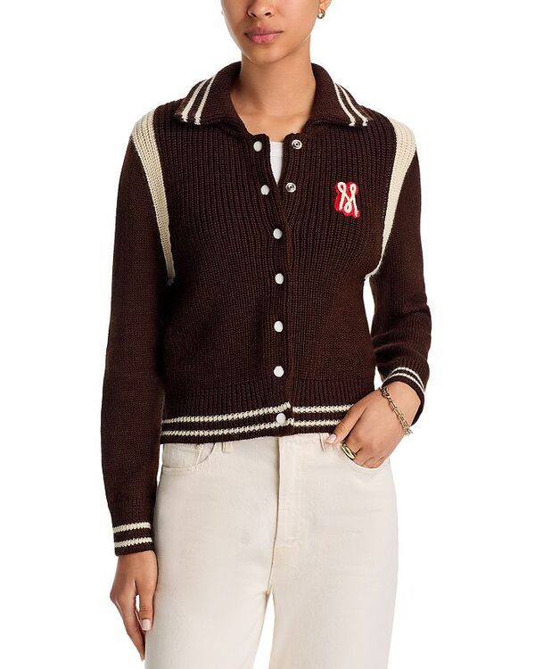 マザー レディース アウター ニット・セーター セーター MOTHER The Little Raquette Sweater Little League
