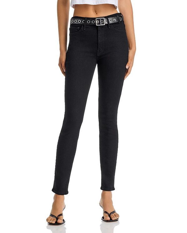 マザー レディース ボトムス デニムパンツ アンクル ジーンズ MOTHER High Waisted Looker Ankle Skinny Jeans in Nighty Night Nighty