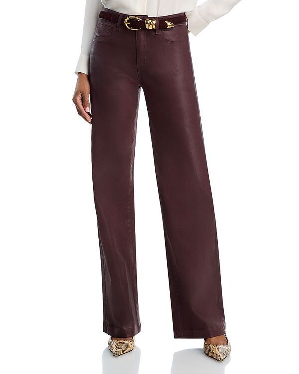 ラジャンス レディース ボトムス デニムパンツ ワイドレッグ ジーンズ LAGENCE Scottie High Rise Wide Leg Jeans in Chocolate Chocolate