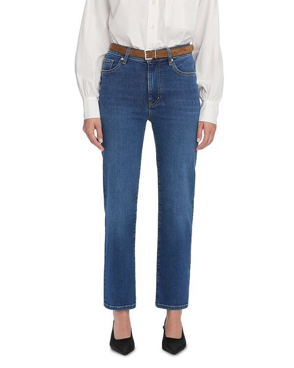 フレーム レディース ボトムス デニムパンツ ストレート ジーンズ FRAME Pixie Le Sleek High Rise Straight Leg Jeans in Femma Femma