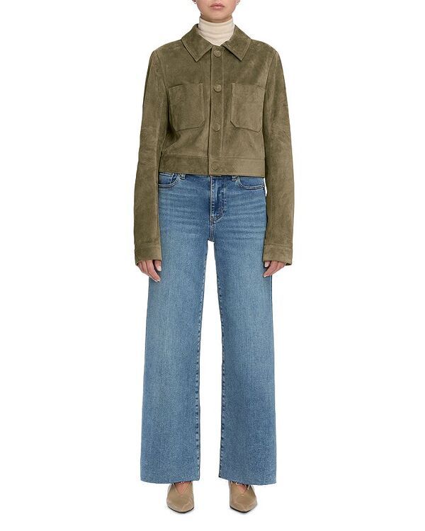 フレーム レディース ボトムス デニムパンツ ジーンズ FRAME Le Pixie High Rise Slim Palazzo Jeans in Flip Raw After Flip Raw A
