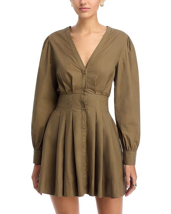レイミー ブルック レディース トップス ワンピース Ramy Brook Julianna Dress Olive Green グリーン